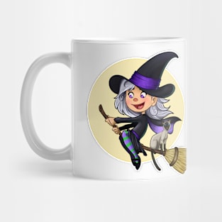 Witch's First Flight Mug